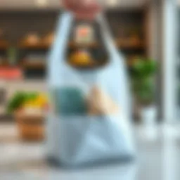 Innovative design of reusable grocery bags for cold items