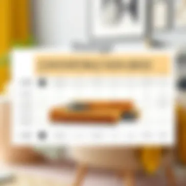 Directory of Convertible Sofa Bed Options with Storage Comparison chart of various convertible sofa beds with storage features