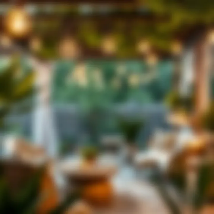 Solar-Powered Patio String Lights in a Cozy Outdoor Environment Elegant solar-powered patio string lights illuminating a cozy outdoor setting