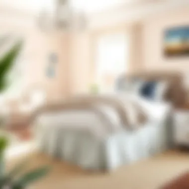 Creating a Cohesive Look in Your Bedroom A beautifully styled bedroom featuring a twin XL bedskirt