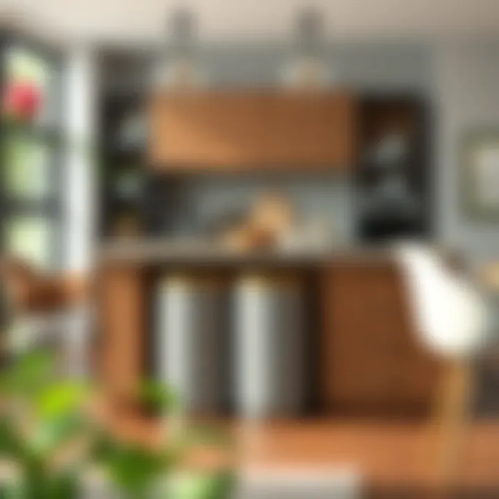 Sustainable Design Choices Sustainable materials used in trash can furniture design