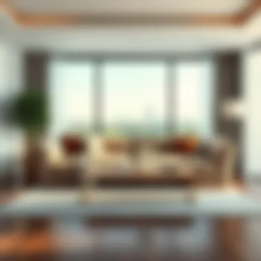 Luxurious Modern Sofa Bed in a Stylish Living Room Luxurious modern sofa bed in a stylish living room