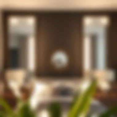 Strategic placement of light mirrors for optimal reflection