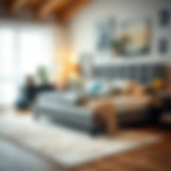 Integrating Toppers into Your Living Space Cozy bedroom setup featuring a memory foam topper