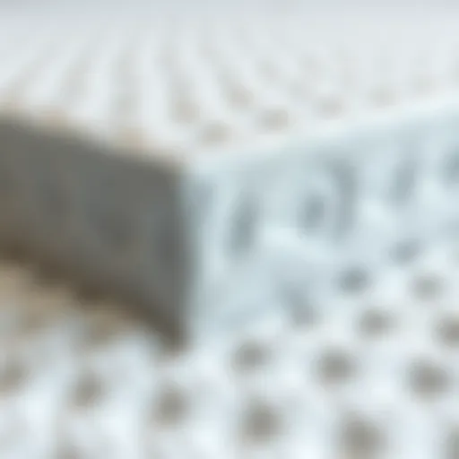 Experience the Comfort of Quality Memory Foam Luxurious texture of memory foam mattress topper