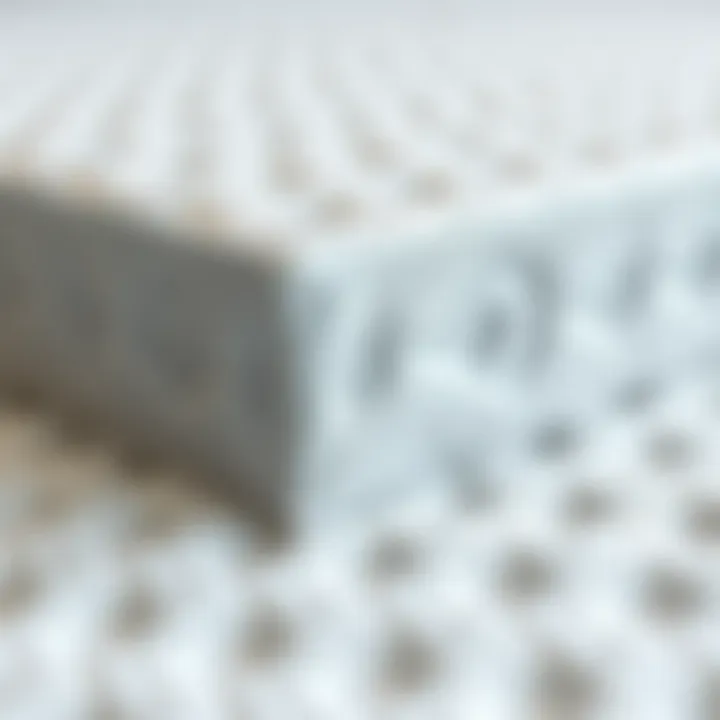 Experience the Comfort of Quality Memory Foam Luxurious texture of memory foam mattress topper