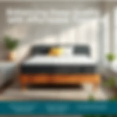 Enhancing Sleep Quality with Affordable Toppers Infographic on sleep quality improvement with mattress toppers