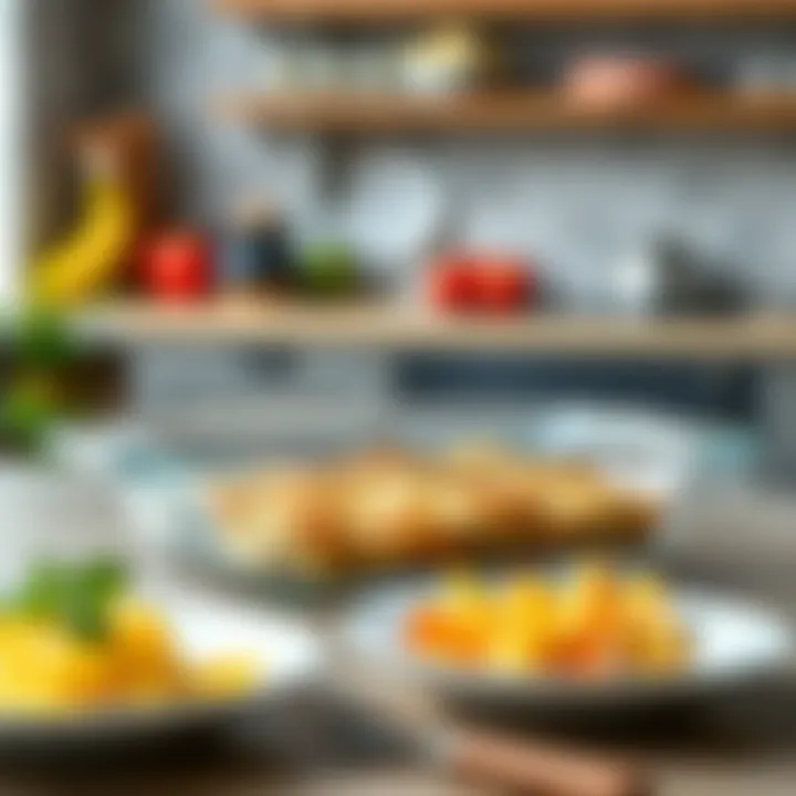 Elegant glass baking dish showcasing versatility