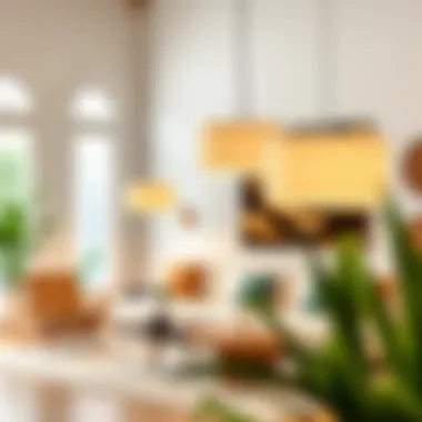 Innovative Designs That Enhance Aesthetics Innovative skinny lamp shades enhancing room aesthetics