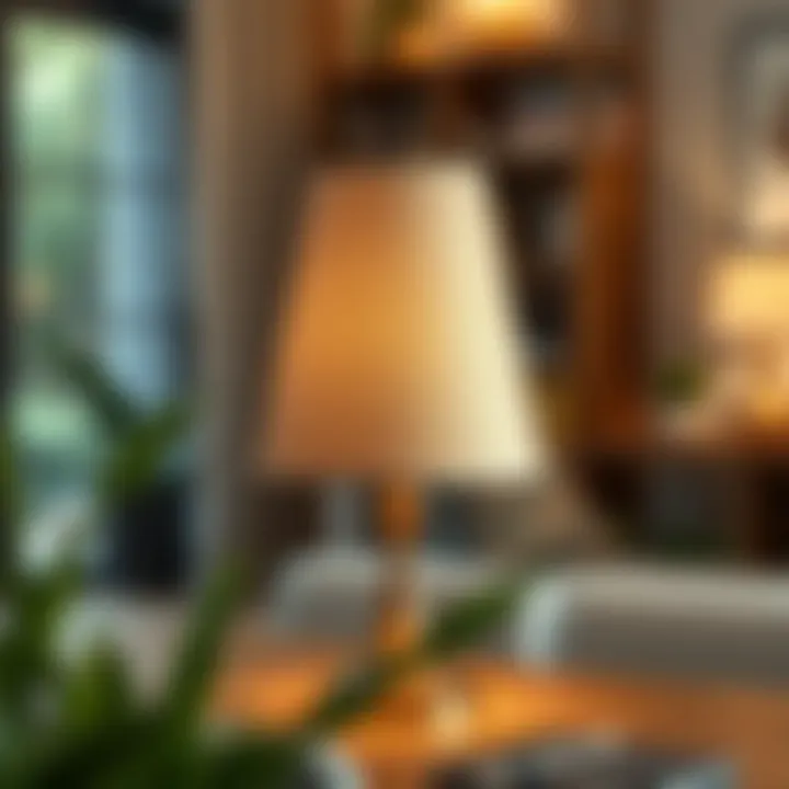 Sustainability in Lamp Shade Design Sustainable materials used in skinny lamp shade designs