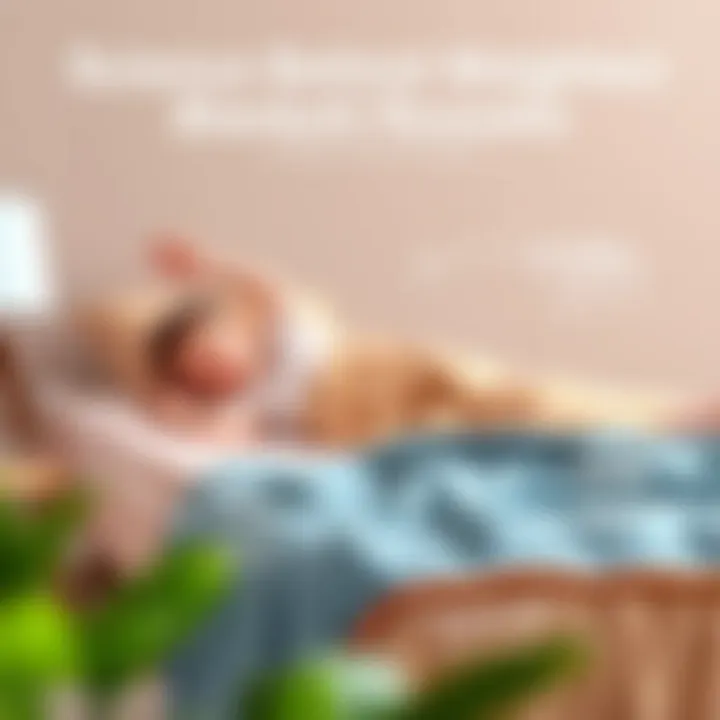 Science Behind Weighted Blanket Relaxation Diagram illustrating the science behind how weighted blankets promote relaxation