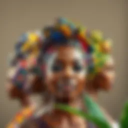 A vibrant array of head wraps showcasing various cultural designs