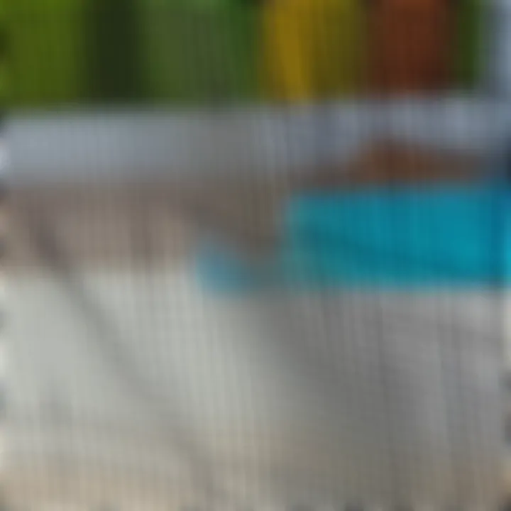 Durable Mesh Fabric of Outdoor Chair Close-up of the mesh fabric showcasing durability and comfort